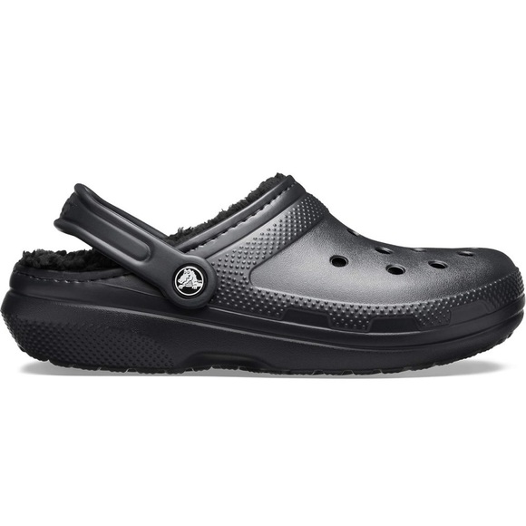 CROCS Shoes Crocs Classic Fleece Lined Clog In Black Womens Size